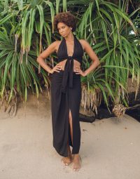 skirt black